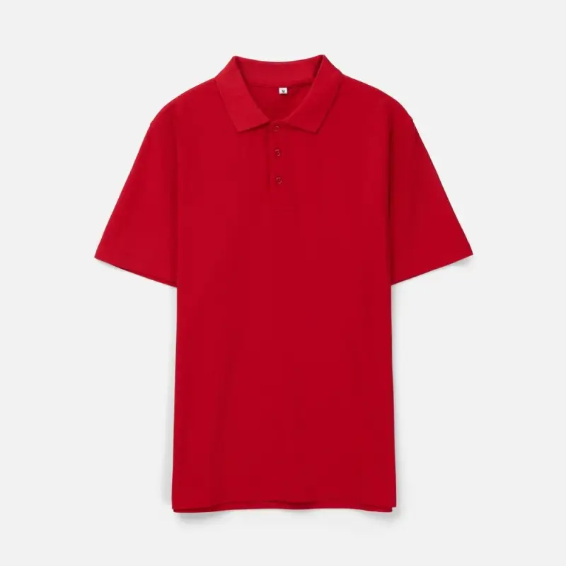 Рубашка поло унисекс Tervise, красная, размер S