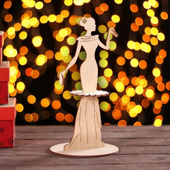 Салфетница деревянная «Статная», с держателем для чая, 25×13×13 см Салфетница деревянная «Статная», с держателем для чая, 25×13×13 см