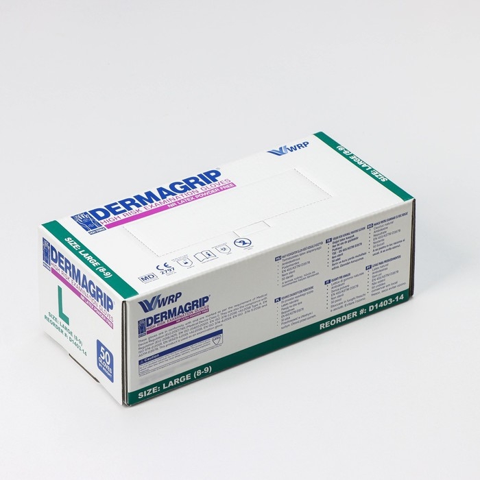 Перчатки латексные неопудренные High Risk, смотровые, нестерильные, текстурированные, размер L, 31 гр, 50 шт/уп (25 пар), цвет голубой Перчатки латексные неопудренные High Risk, смотровые, нестерильные, текстурированные, размер L, 31 гр, 50 шт/уп (25 пар), цвет голубой