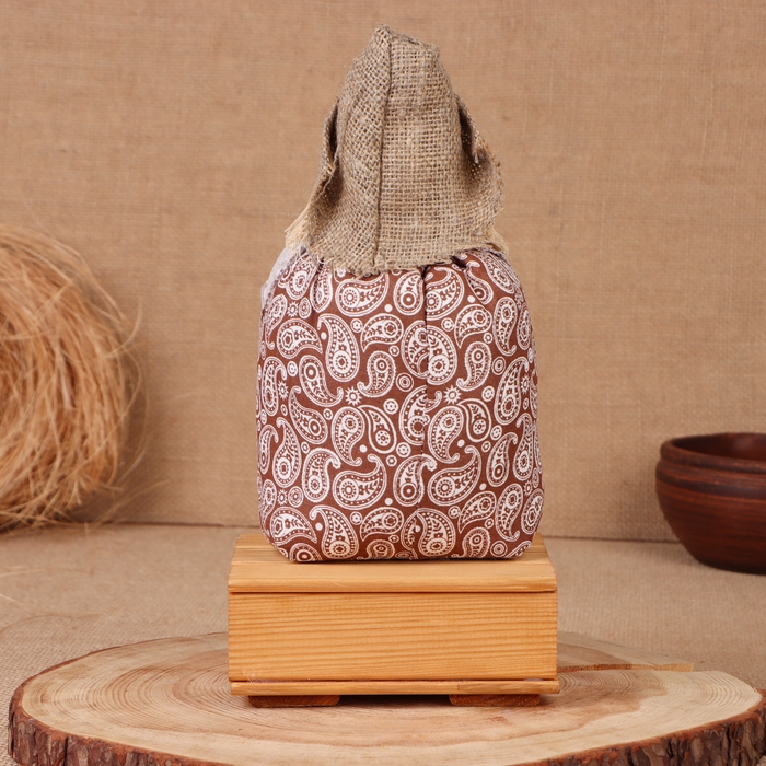 Домовой Домовой "Афанасий с мешком", на сундуке, 28х15х12 см