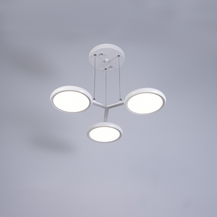 Люстра Люстра "Алис" 3хLED 72Вт 3000-6000К белый 52х52х100 см