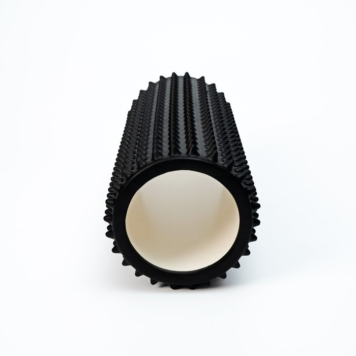 Ролик массажный Sangh, 33х12 см, цвет чёрный Ролик массажный Sangh, 33х12 см, цвет чёрный