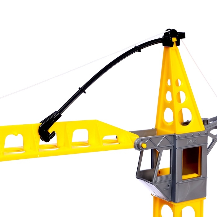 Башенный кран «Агат», на колёсиках, большой Башенный кран «Агат», на колёсиках, большой