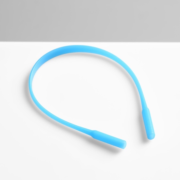 Шнурок силиконовый для очков №2 Голубой Шнурок силиконовый для очков №2 Голубой
