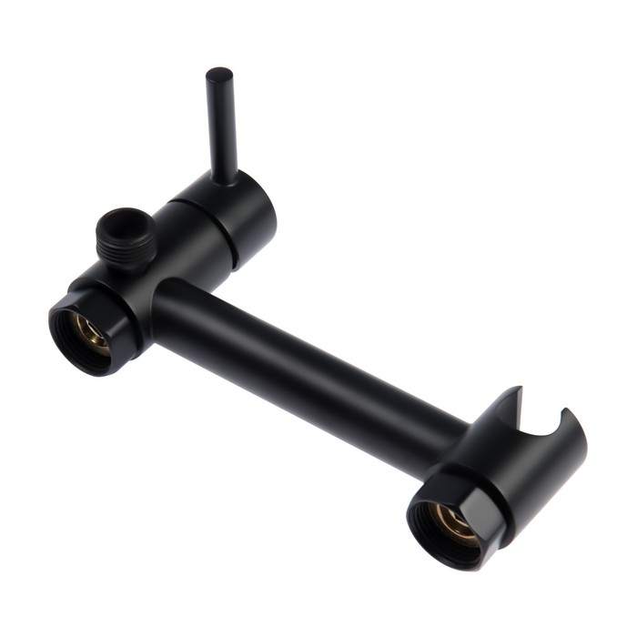 Смеситель для биде Accoona A3290F-2, с гигиеническим душем, настенный, черный Смеситель для биде Accoona A3290F-2, с гигиеническим душем, настенный, черный