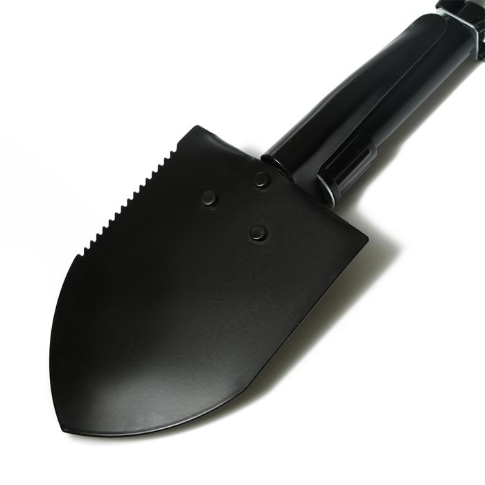 Лопата туристическая, L = 47 см, складная, пилка, металлический черенок, с ручкой, в чехле, Greengo Лопата туристическая, L = 47 см, складная, пилка, металлический черенок, с ручкой, в чехле, Greengo