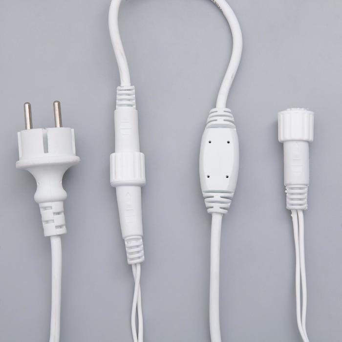 Гирлянда «Бахрома» 3 × 0.6 м, IP44, УМС, белая нить, 160 LED, свечение жёлтое, 220 В Гирлянда «Бахрома» 3 × 0.6 м, IP44, УМС, белая нить, 160 LED, свечение жёлтое, 220 В