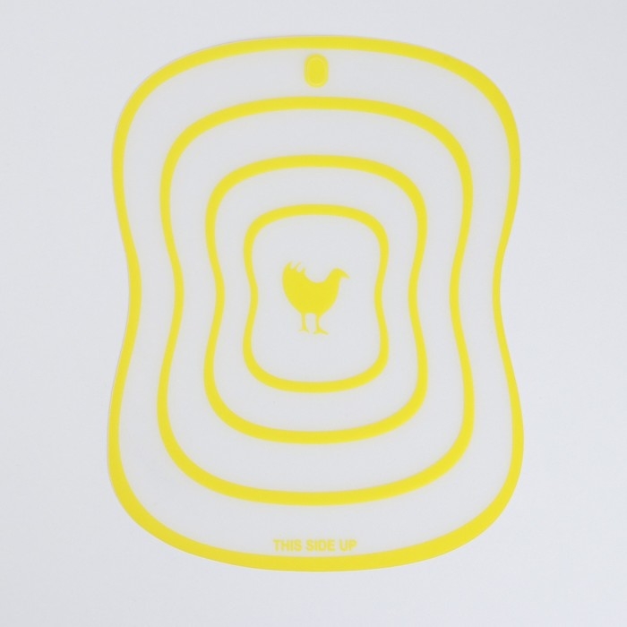 Набор досок разделочных гибких Доляна «Ассорти», 4 шт, 20×14,7 см, цвет ассорти