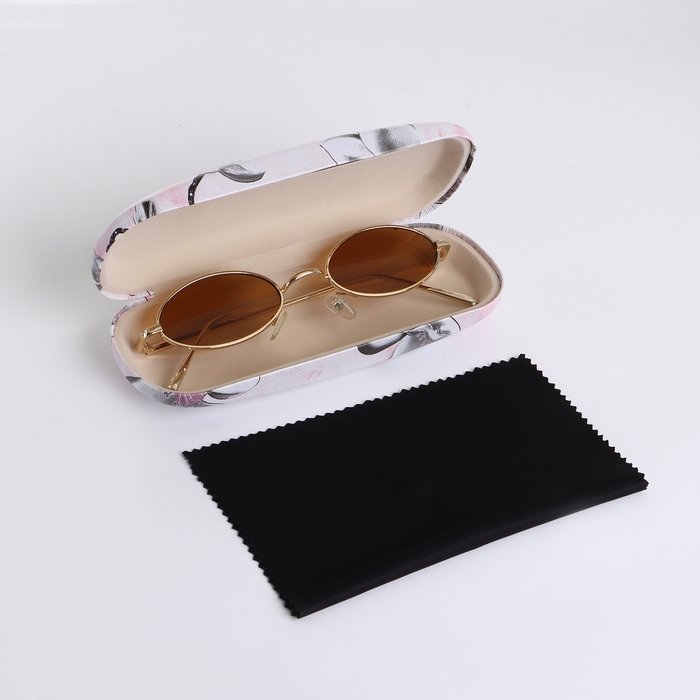 Футляр для очков на хлопушке, длина 16 см, цвет разноцветный Футляр для очков на хлопушке, длина 16 см, цвет разноцветный