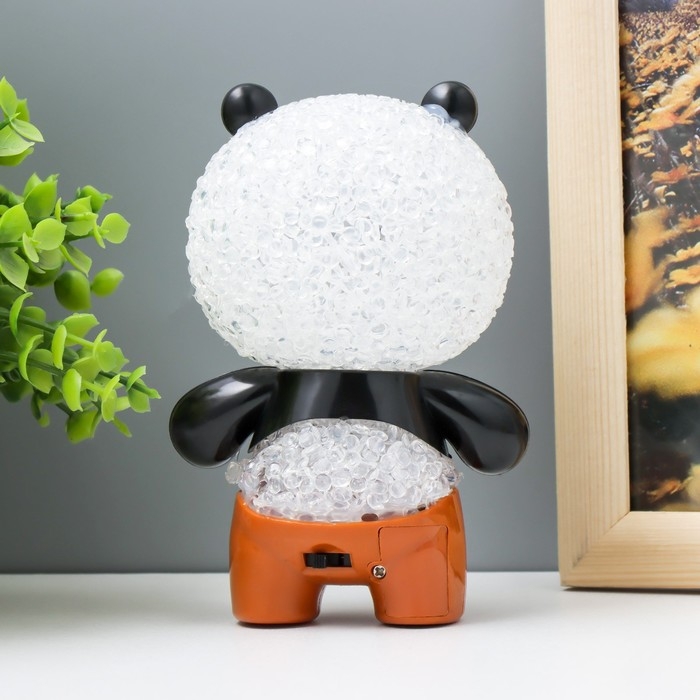 Ночник Ночник "Панда" LED RGB от батареек 3хLR44 7х7х11см RISALUX