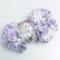 Пряжа "Puffy Fine Color" 100% микрополиэстер 14,5м/100гр (6372)