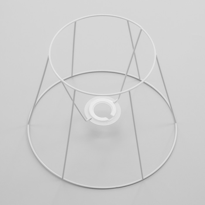 Каркас-основа абажура для настольной лампы Каркас-основа абажура для настольной лампы "Классика" Е27/Е14 25х25х19см