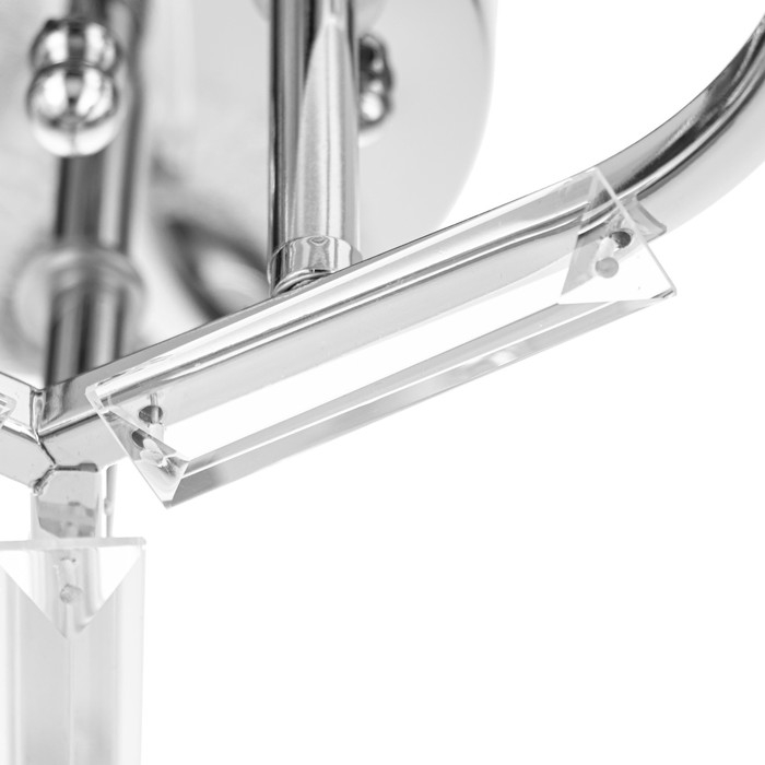 Люстра потолочная Люстра потолочная "Амис" E27 3х40Вт хром 47х47х22см