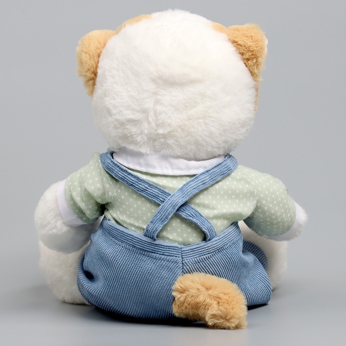 Мягкая игрушка Little Friend, котик в голубом комбинезоне, 23 см Мягкая игрушка Little Friend, котик в голубом комбинезоне, 23 см