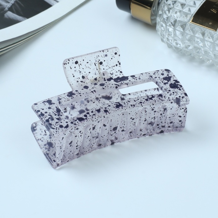 Краб для волос Краб для волос "Мадлен" прямой, 9 см, микс