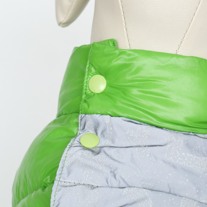 Комбинезон "Ультра" светоотражающий, размер 18 (ДС 40 см, ОГ 50 см, ОШ 38 см), зелёный