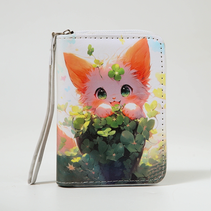 Кошелёк детский на молнии «Выбражулька», цвет разноцветный