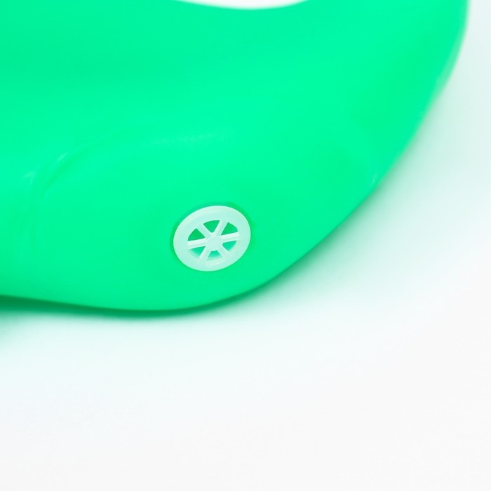 Игрушка пищащая Игрушка пищащая "Крокодил" для собак, 19 см, зелёная