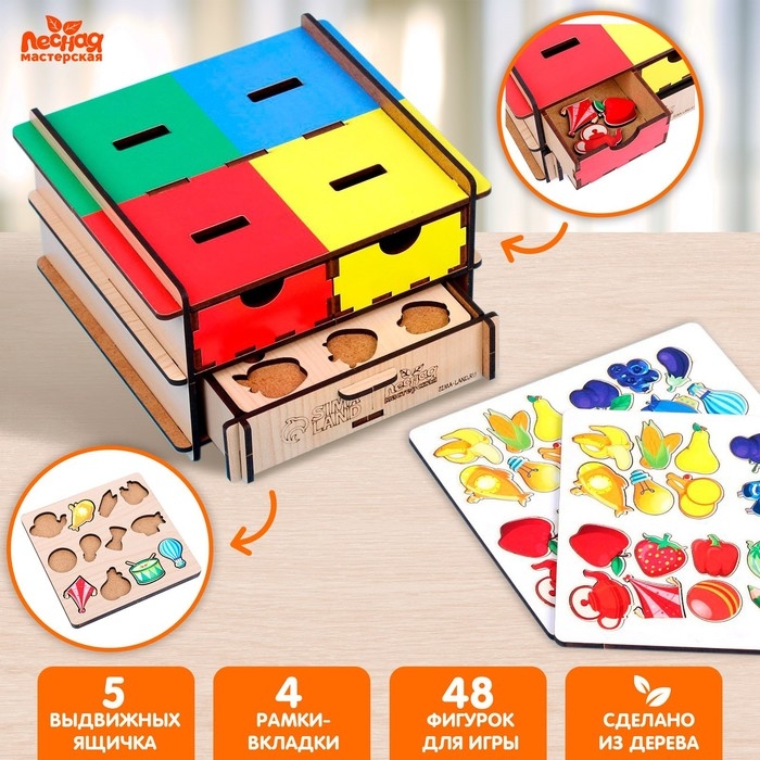 Сортер «Съедобное-несъедобное» Сортер «Съедобное-несъедобное»