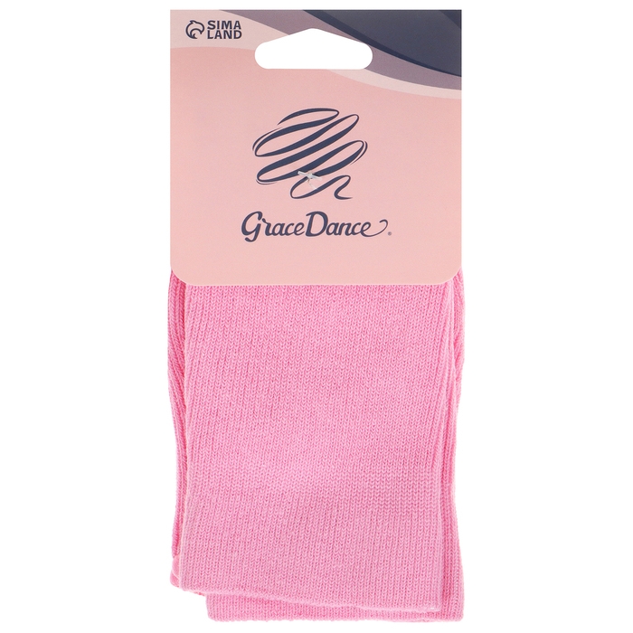 Гетры для гимнастики и танцев Grace Dance №5, длина 30 см, цвет розовый Гетры для гимнастики и танцев Grace Dance №5, длина 30 см, цвет розовый