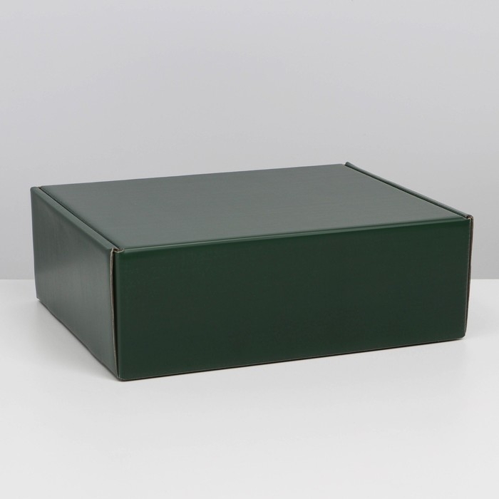 Коробка подарочная складная, упаковка, «Изумрудная», 27 х 21 х 9 см Коробка подарочная складная, упаковка, «Изумрудная», 27 х 21 х 9 см