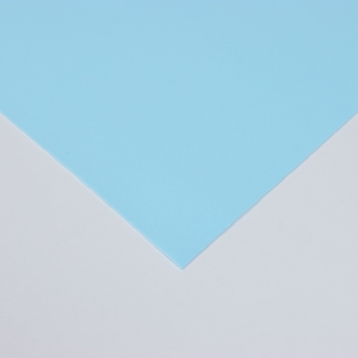 Фоамиран иранский 0,8 -1 мм (Светло-голубой/175) 60х70 см Фоамиран иранский 0,8 -1 мм (Светло-голубой/175) 60х70 см