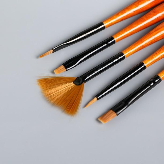 Набор инструментов для придания формы 5 шт 15,5 см дерево, металл, нейлон Набор инструментов для придания формы 5 шт 15,5 см дерево, металл, нейлон