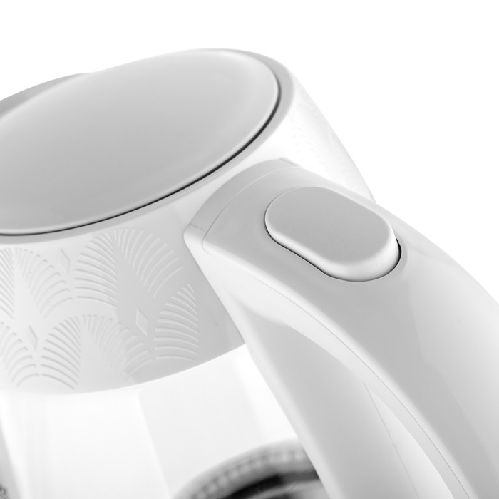 Чайник электрический BRAYER 1024BR-BK, стекло, 2 л, 2200 Вт, белый Чайник электрический BRAYER 1024BR-BK, стекло, 2 л, 2200 Вт, белый