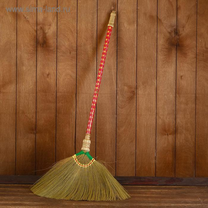 Метла  Метла "Сатива" бамбук 40х5,5х10 см , микс