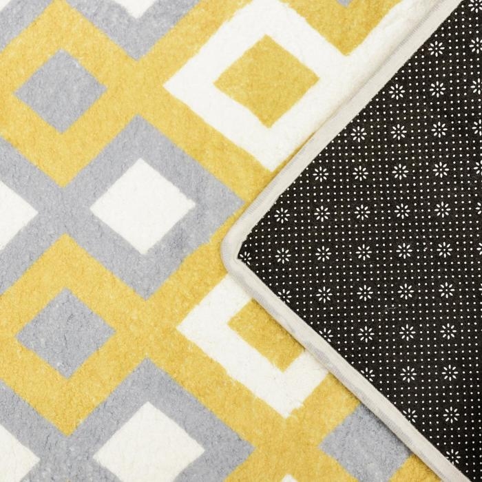 Коврик для ванной SAVANNA «Роиз», 60×90 см, цвет горчично-серый Коврик для ванной SAVANNA «Роиз», 60×90 см, цвет горчично-серый