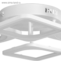 Люстра с ПДУ 671107/4 LED 112Вт диммер 3 режима 3000-6000К белый 60х51х11 см BayerLux