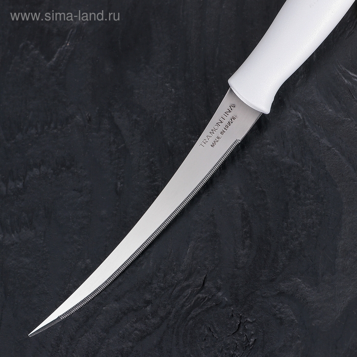 Нож кухонный для помидоров/цитрусовых Athus, лезвие 12,5 см, сталь AISI 420 Нож кухонный для помидоров/цитрусовых Athus, лезвие 12,5 см, сталь AISI 420