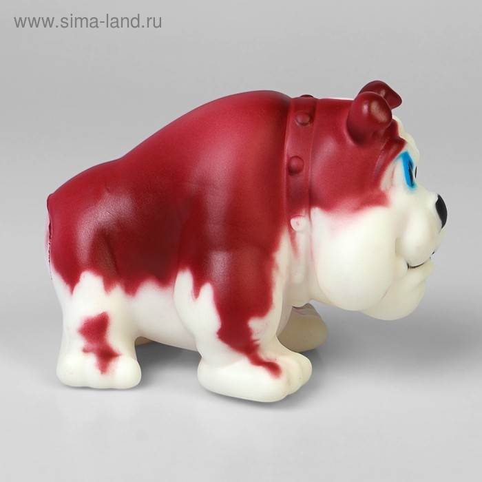 Игрушка пищащая Игрушка пищащая "Бульдог" для собак, 12,5 см