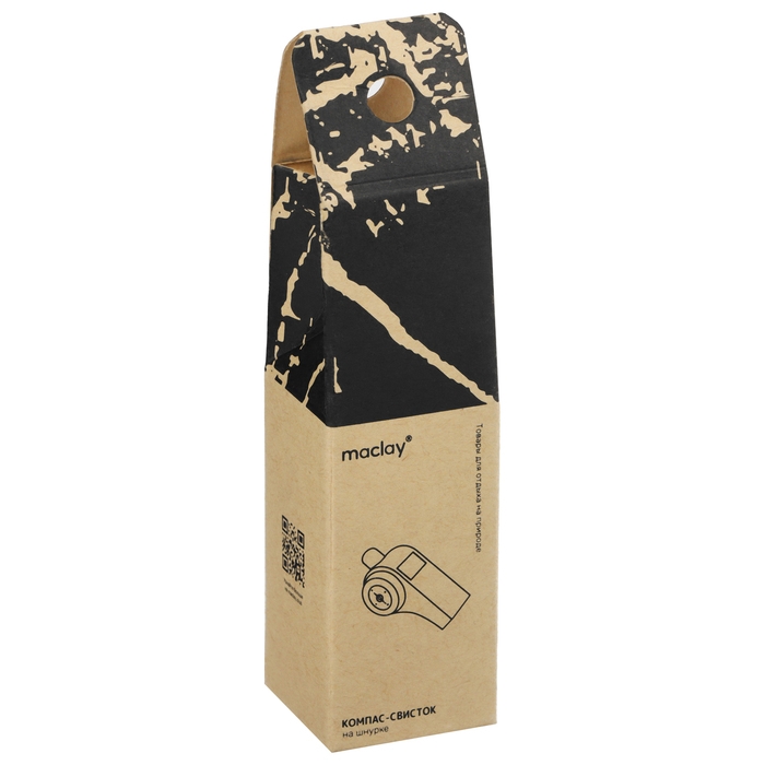 Компас-свисток Maclay, 6.5х3 см Компас-свисток Maclay, 6.5х3 см