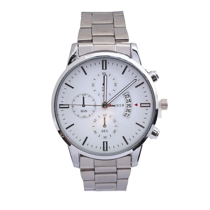 Часы мужские наручные металлические кварцевые YAGEER, d-3.8 см Часы мужские наручные металлические кварцевые YAGEER, d-3.8 см