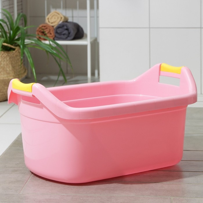 Таз овальный, 40 л, цвет МИКС Таз овальный, 40 л, цвет МИКС