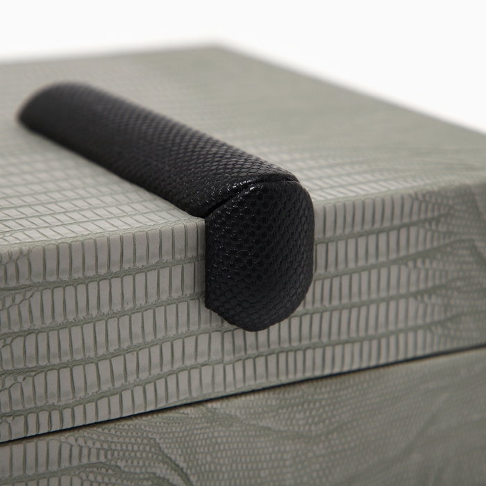 Шкатулка для украшений «Классика» экокожа, набор 2 шт. Шкатулка для украшений «Классика» экокожа, набор 2 шт.