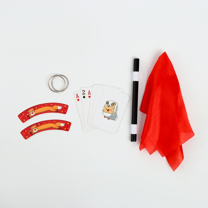 Набор волшебника «Факультет храбрых» 6 фокусов, инструкция в комплекте Набор волшебника «Факультет храбрых» 6 фокусов, инструкция в комплекте