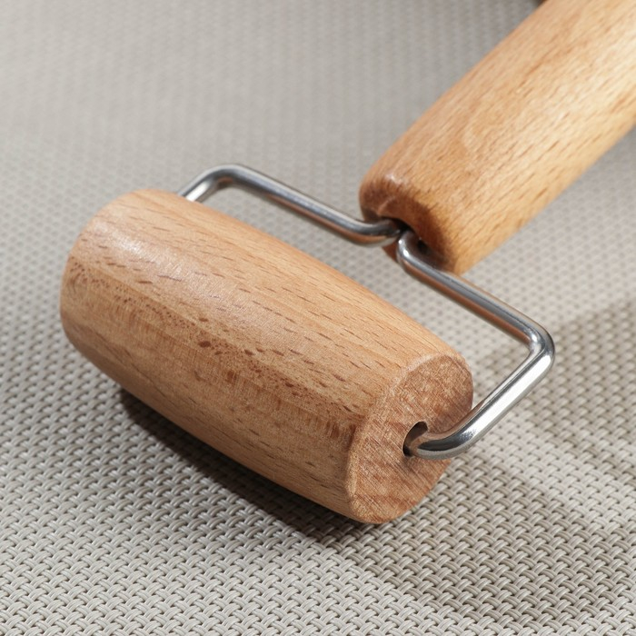 Валик для раскатки теста Доляна «Профи», 17×11×3 см Валик для раскатки теста Доляна «Профи», 17×11×3 см