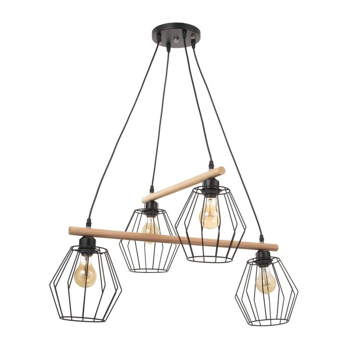 Светильник 2097/4BK E27 40Вт черный 70х50х90 см BayerLux