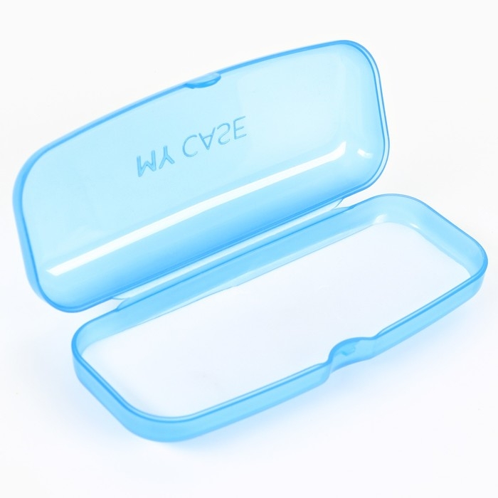 Футляр для очков My case, голубой, 15,5 х 5,2 х 3,5 см Футляр для очков My case, голубой, 15,5 х 5,2 х 3,5 см