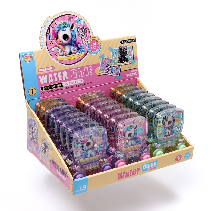 Водная игра с колечками «Единорог», вид МИКС Водная игра с колечками «Единорог», вид МИКС