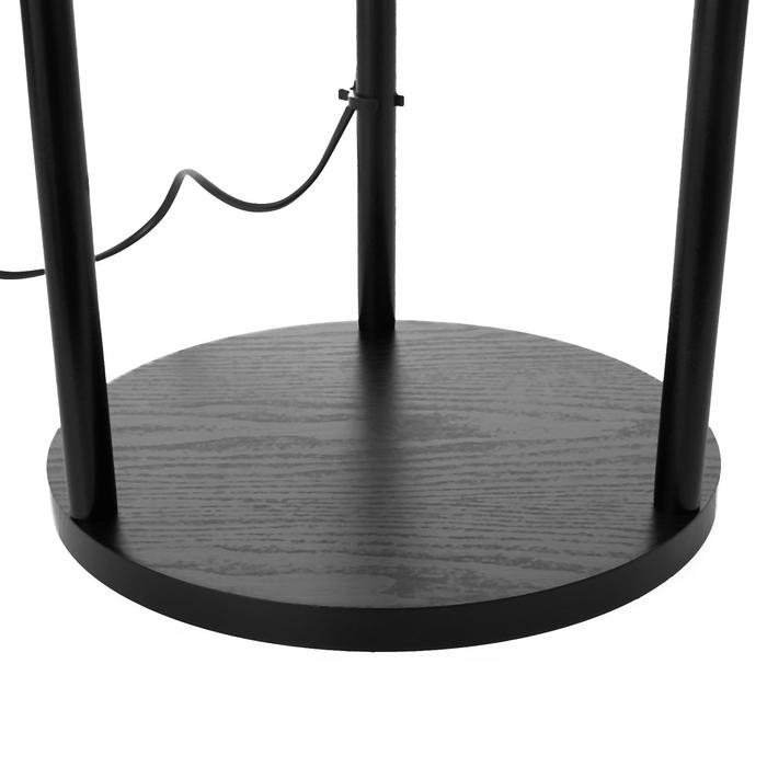 Торшер "Практик" Е27 40Вт черный 29х29х159 см