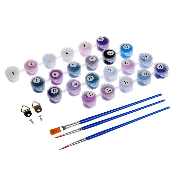 Картина по номерам на холсте с подрамником &laquo;Сказочная сова&raquo;, 30х40 см