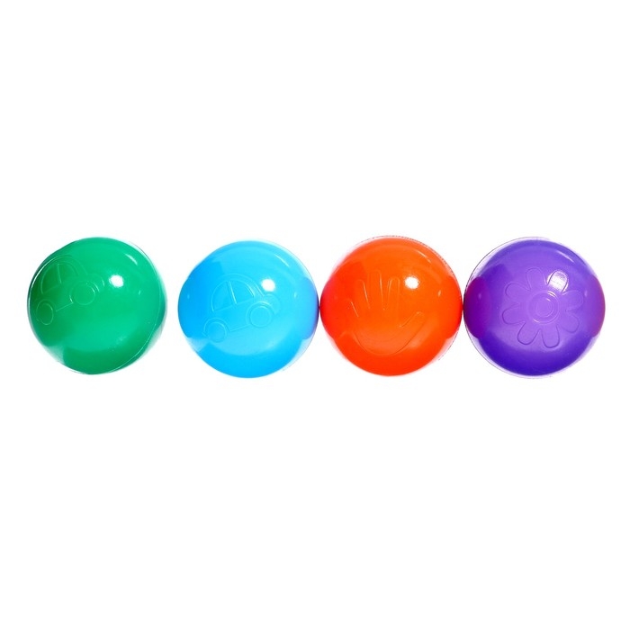 Шарики для сухого бассейна, 150 штук, диаметр — 5 см