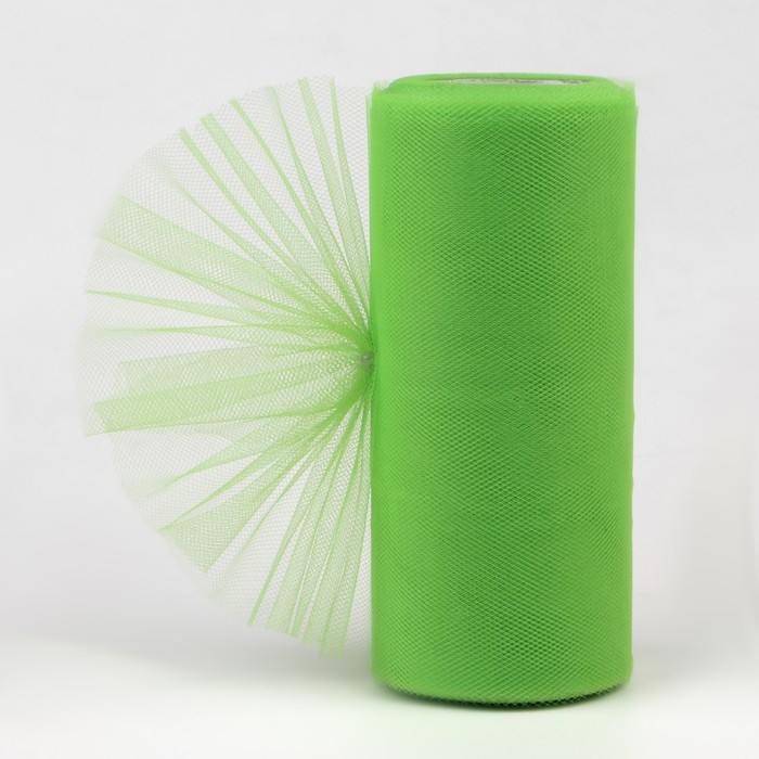 Фатин, 15 см, 11 ± 1 г/кв.м, 23 ± 1 м, цвет зелёный №3 Фатин, 15 см, 11 ± 1 г/кв.м, 23 ± 1 м, цвет зелёный №3