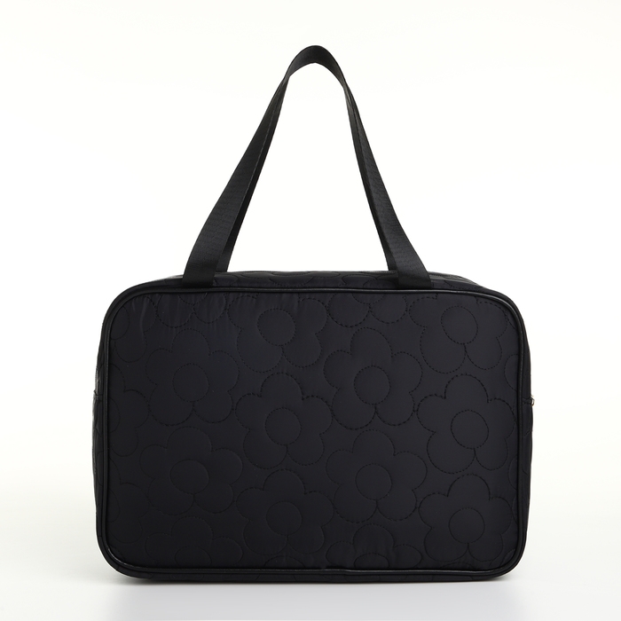 Косметичка на молнии, цвет чёрный Косметичка на молнии, цвет чёрный