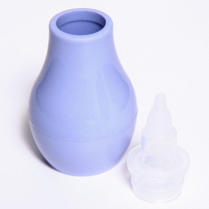 Детский назальный аспиратор, с колпачком, цвет фиолетовый Детский назальный аспиратор, с колпачком, цвет фиолетовый
