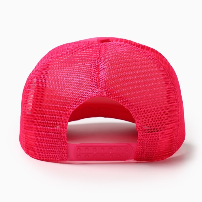 Бейсболка женская с сеткой MINAKU, цвет фуксия, размер 56-58 Бейсболка женская с сеткой MINAKU, цвет фуксия, размер 56-58