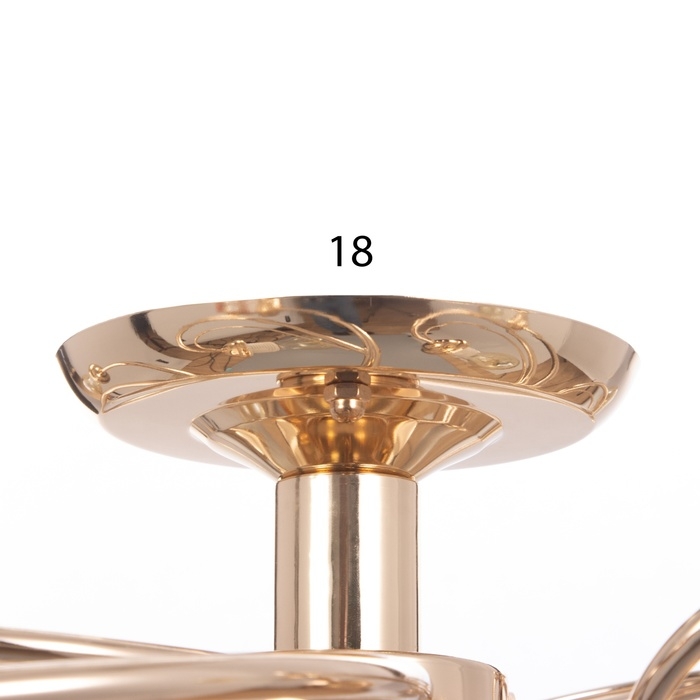 Люстра Люстра "Венда" бп 8х40Вт Е27 Золото МОДЕЛЬ: 2800089